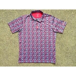 Bogey Bros Golf Mens Polo Shirt The Original Whale Tail Thong Print Size XL